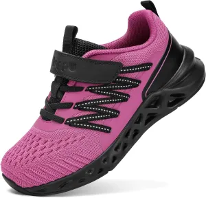 koppu Kids Sneakers for Boys Girls Tennis Fashion Shoes Lightweight Running Shoes Breathable Sport Athletic