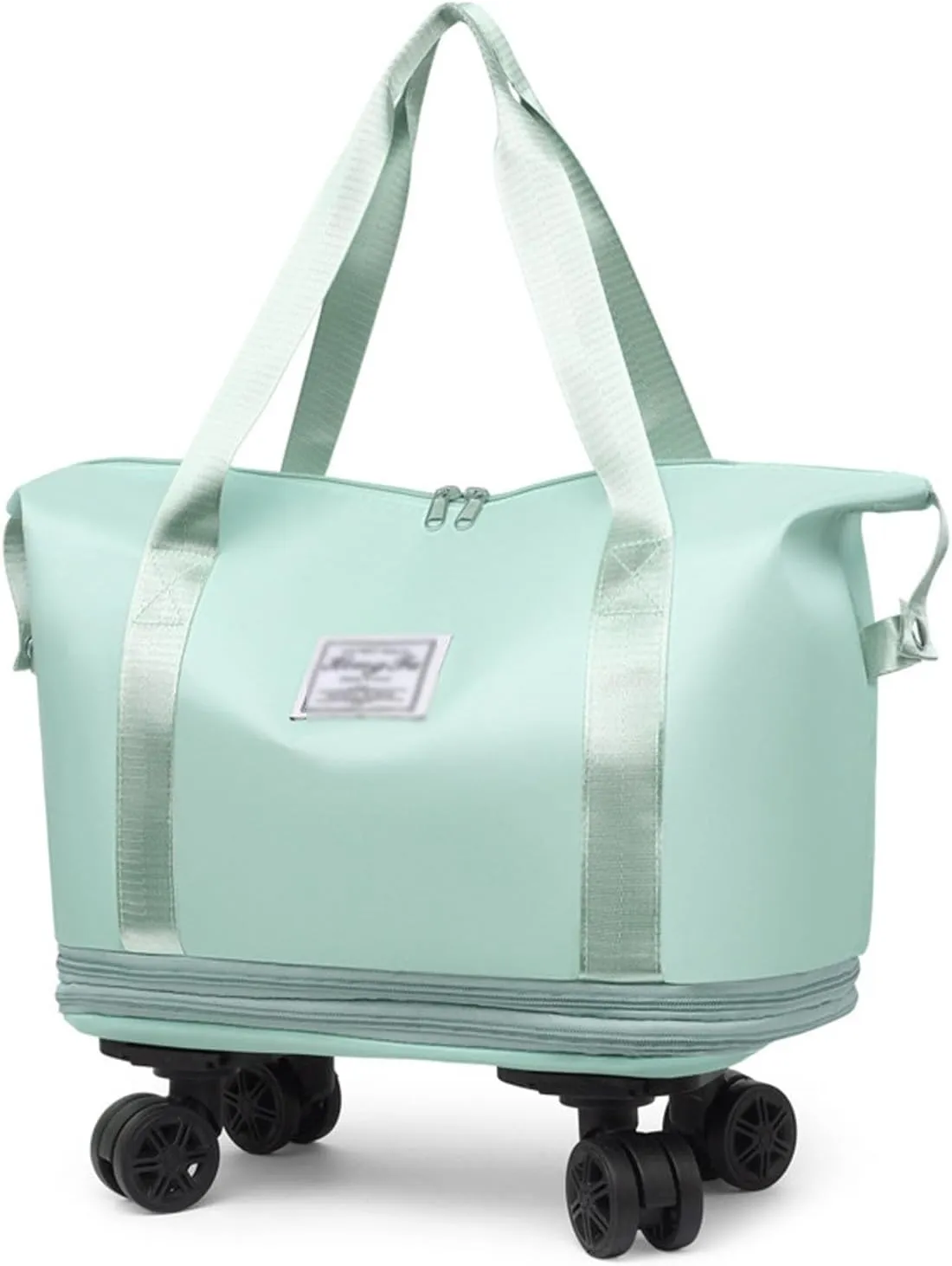 Kulken Travel Bag with Wheels, Kulken, 2025 New Large Capacity Travel Bag, Universal Wheel Removable (Green)