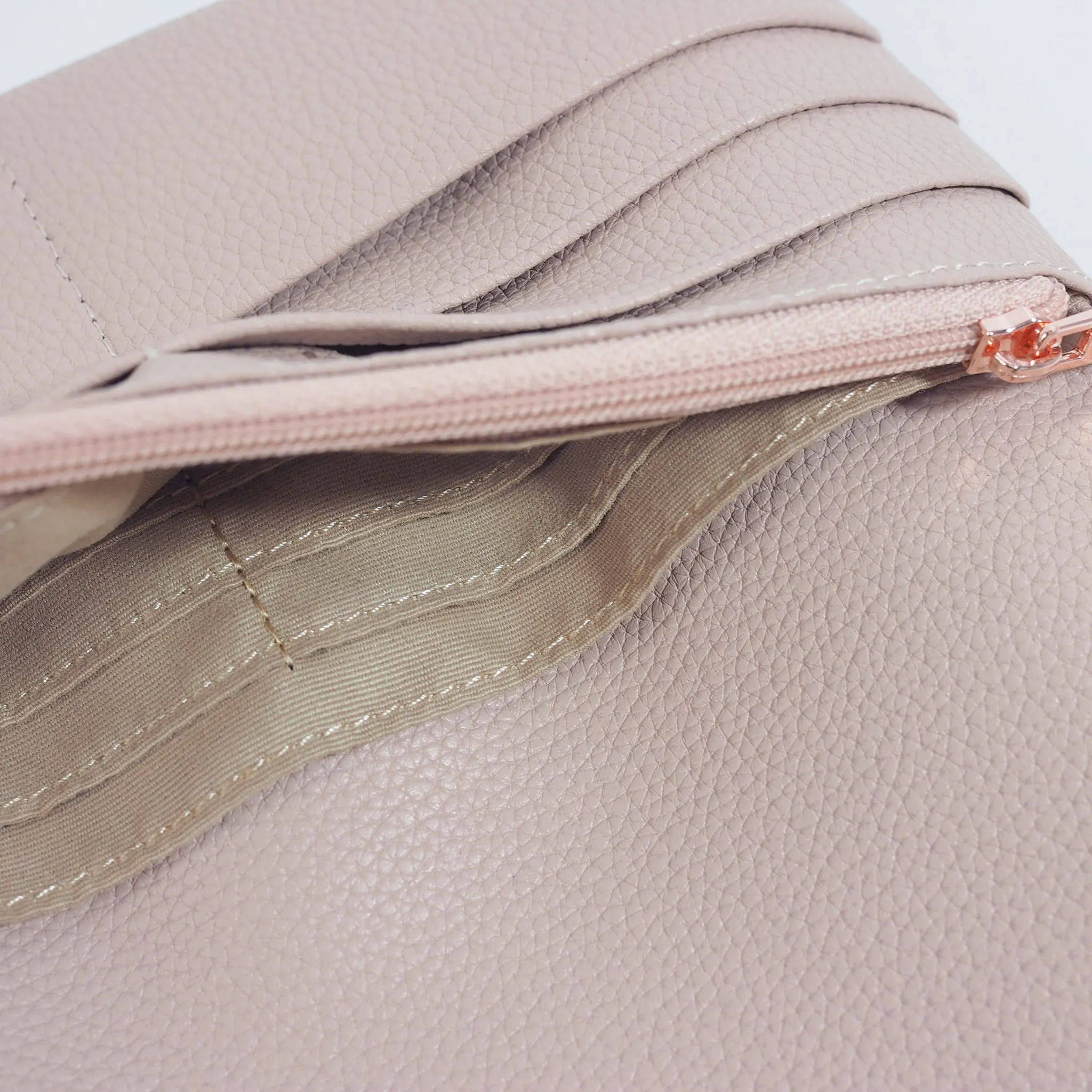 Kyoto Long Travel Wallet - Blush, Rose Gold | Urban Series