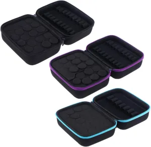 Ladies Perfume Women Essential Oil Bag Essential Oil Pack Travel Cupboard Essential Oil Bottle, Purple, medium