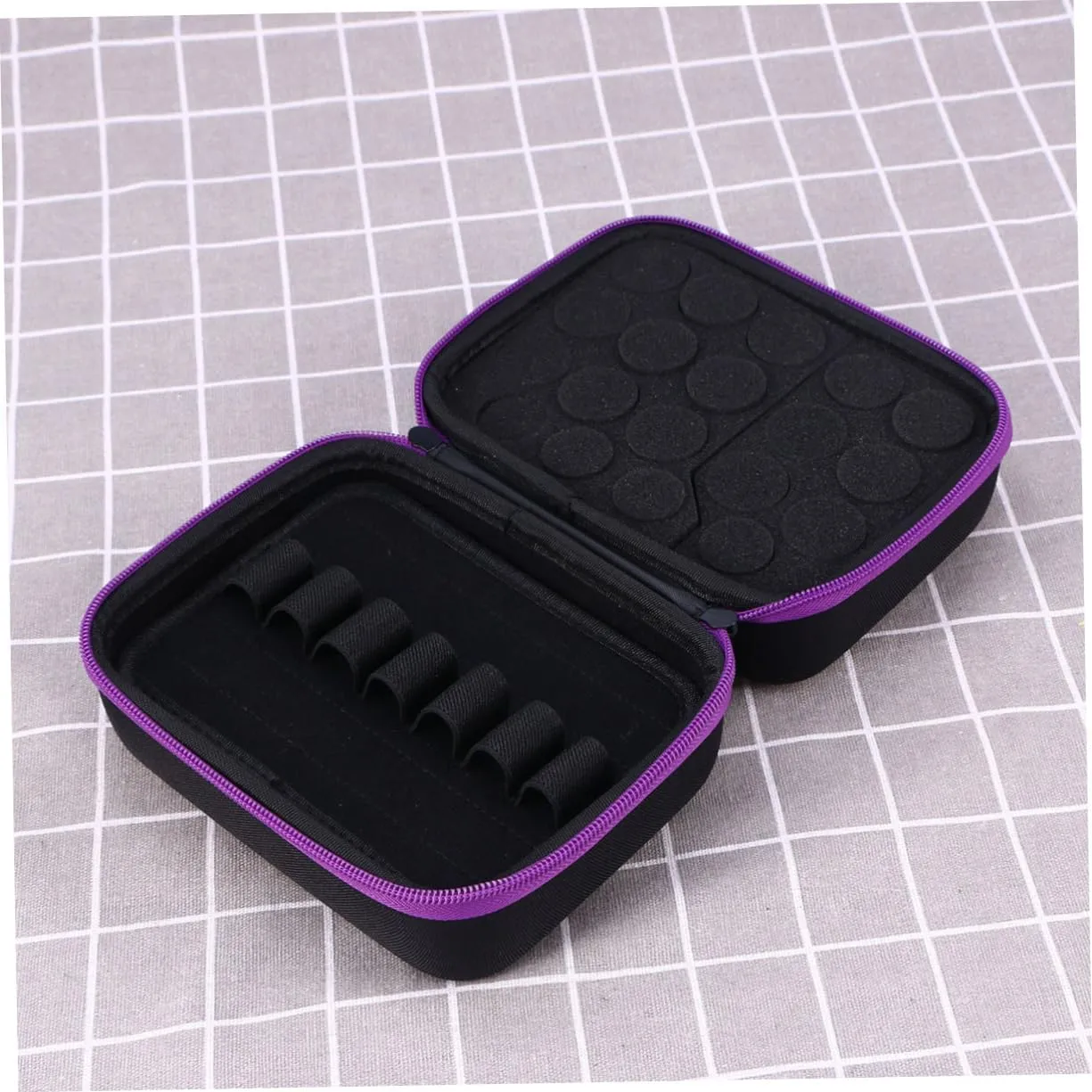 Ladies Perfume Women Essential Oil Bag Essential Oil Pack Travel Cupboard Essential Oil Bottle, Purple, medium