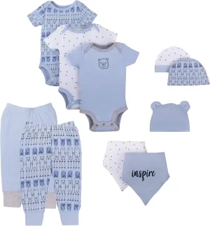 Lamaze baby-boys Organic Baby 10 Piece Gift Set