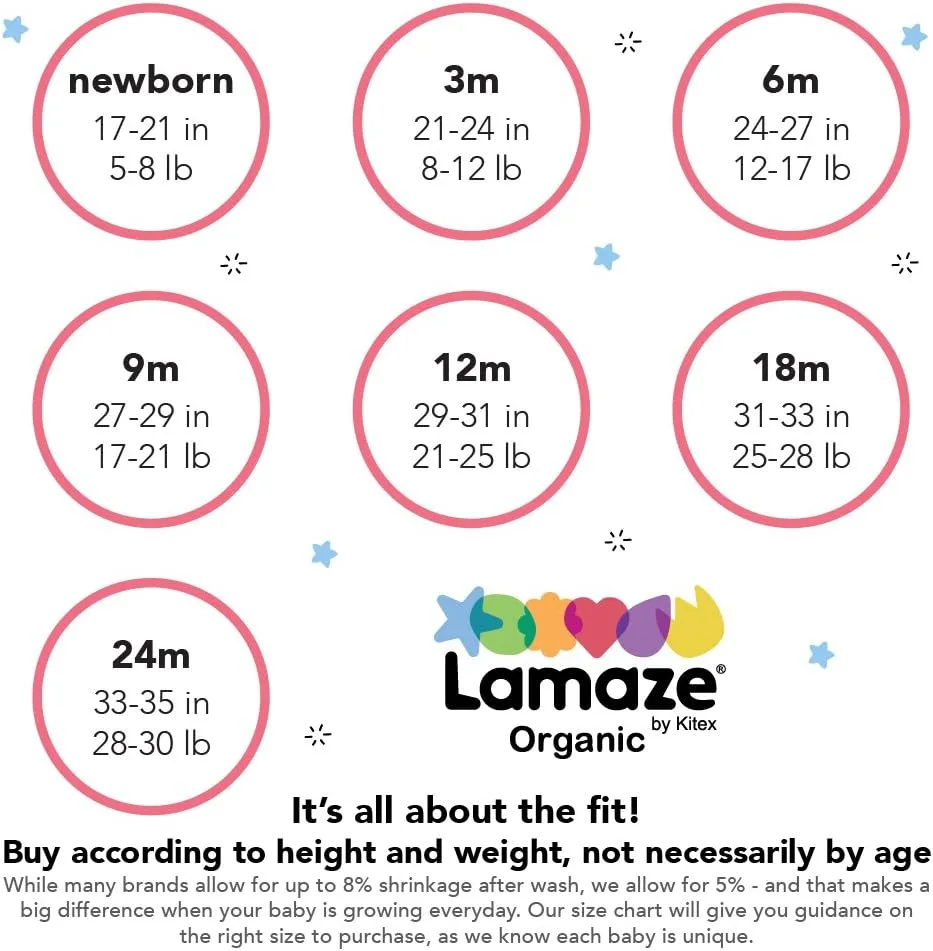 Lamaze baby-boys Organic Baby 10 Piece Gift Set