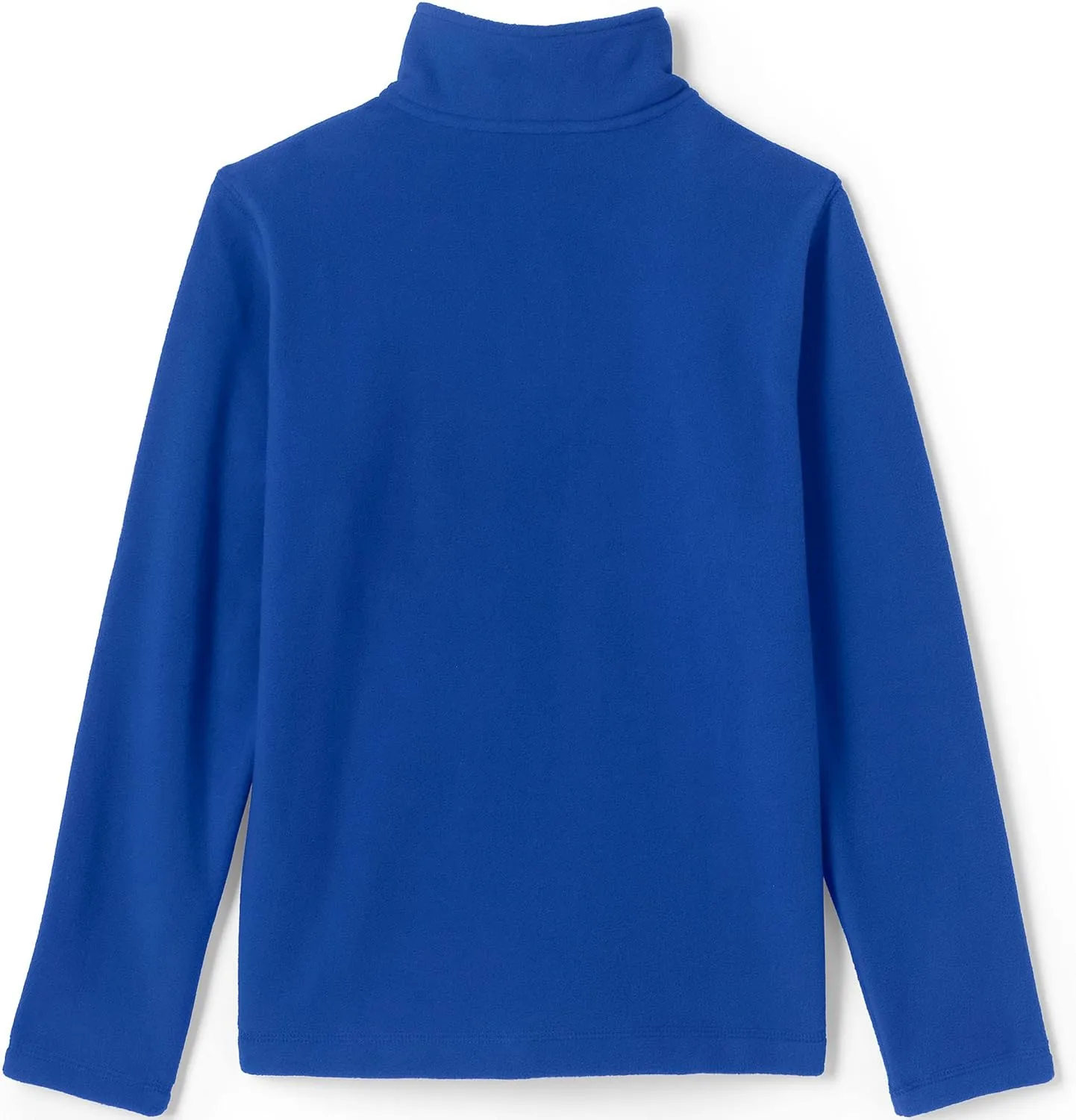 Lands' End School Uniform Kids Lightweight Fleece Quarter Zip Pullover