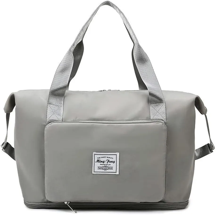 LAPRBY Gym Bag for Women Men Travel Duffel Bags Weekender Bags for Women Drybag Waterproof Bag High-capacity and Shoe Bag (Lilac)