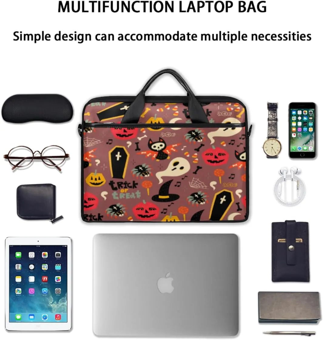 Laptop Bag Case Shoulder Messenger Carrying Bag 13 14 15 Inch Waterproof Computer Sleeve Cover
