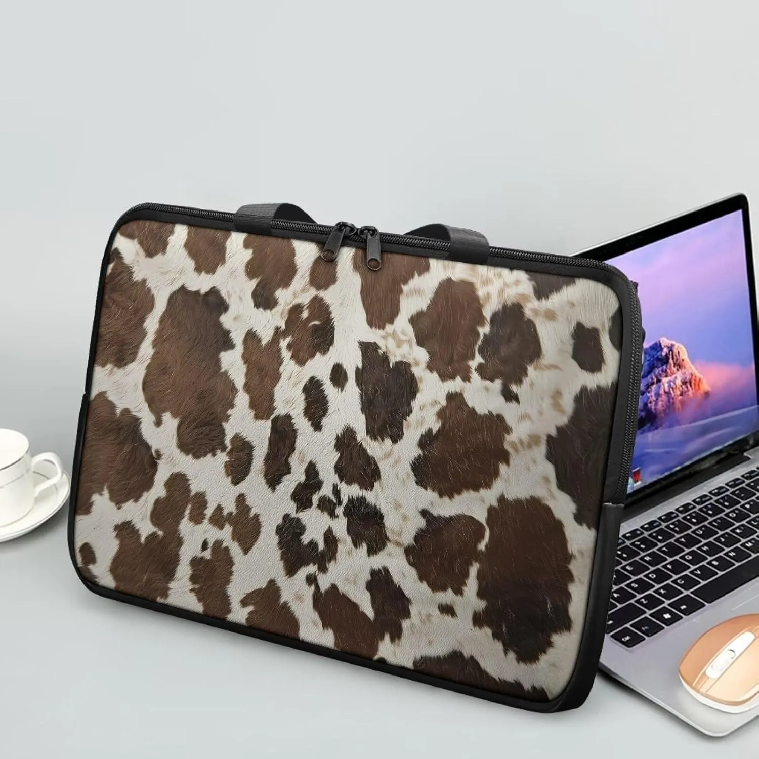 Laptop Bag Case Waterproof Zipper Portable Computer Carrying Bag for Office Business School 10 Inch- 17 Inch