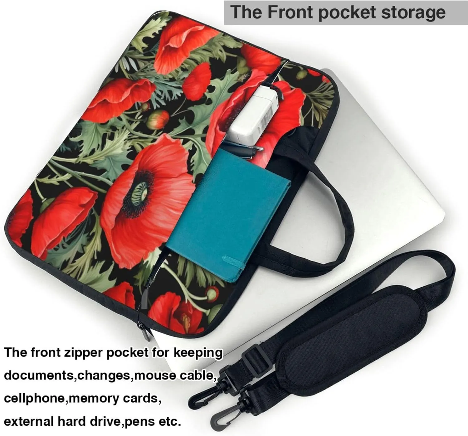 Laptop Bag Vantage Sunflower Old Newspaper Laptop Tote Bag Women Men Laptop Sleeve Case Lightweight Computer Bag