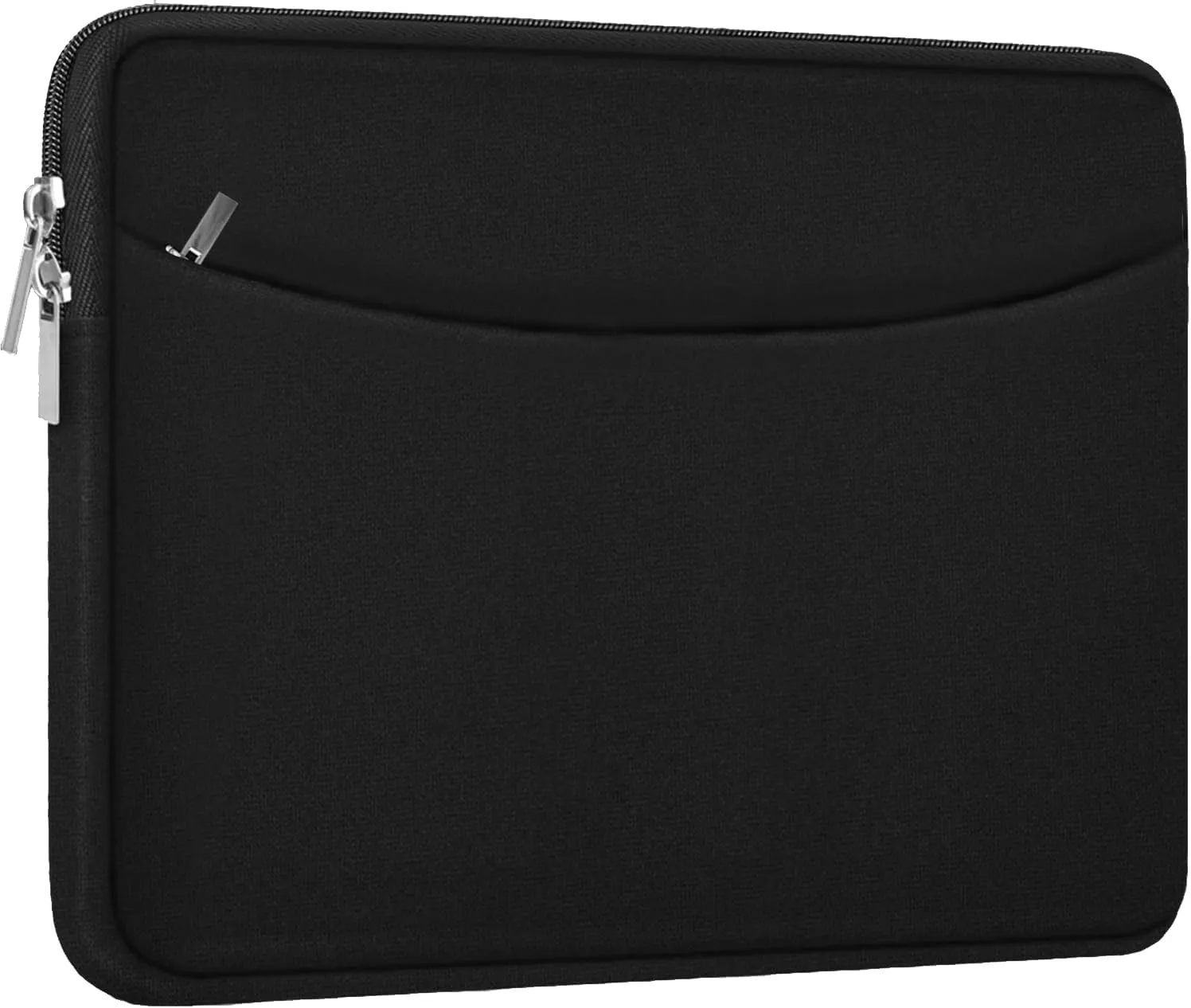 Laptop Case 15 inch, Shockproof Protective Computer Bag with Accessory Pocket, Traveling Laptop Sleeve Cover Compatible with 15 inch New MacBook Air, MacBook Pro, HP, Dell, Lenovo, Black