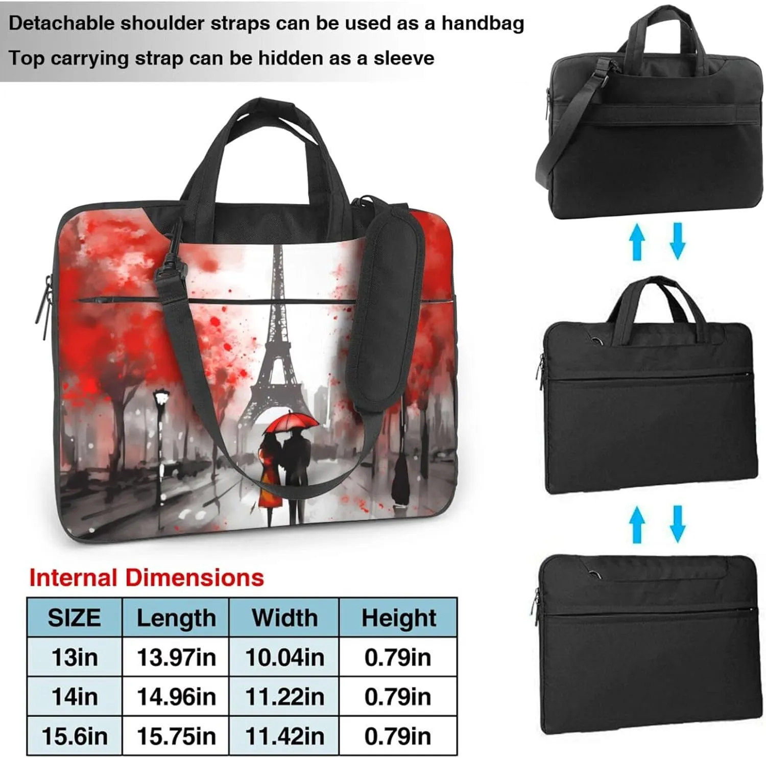 Laptop Crossbody Bag fit,Little Snowman Handbag CrossbodyBag, Suitable for Office School Travel