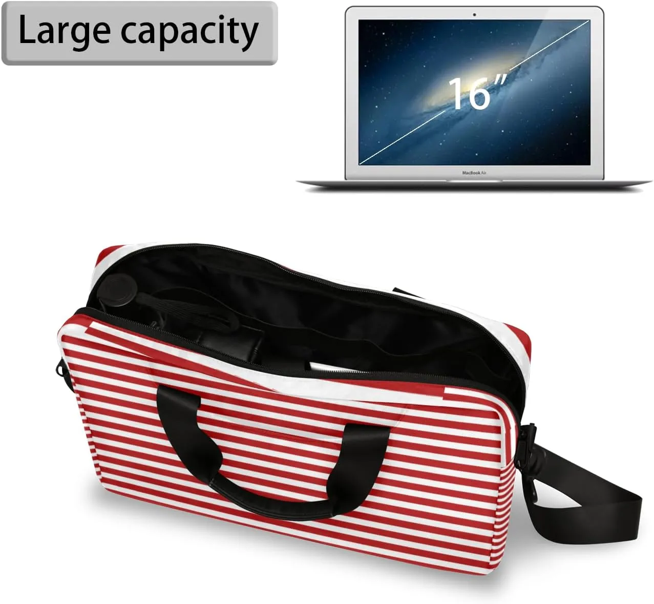 Laptop Shoulder Bag 14 15 15.6 inch Computer Travel Offices Work Briefcase Bags