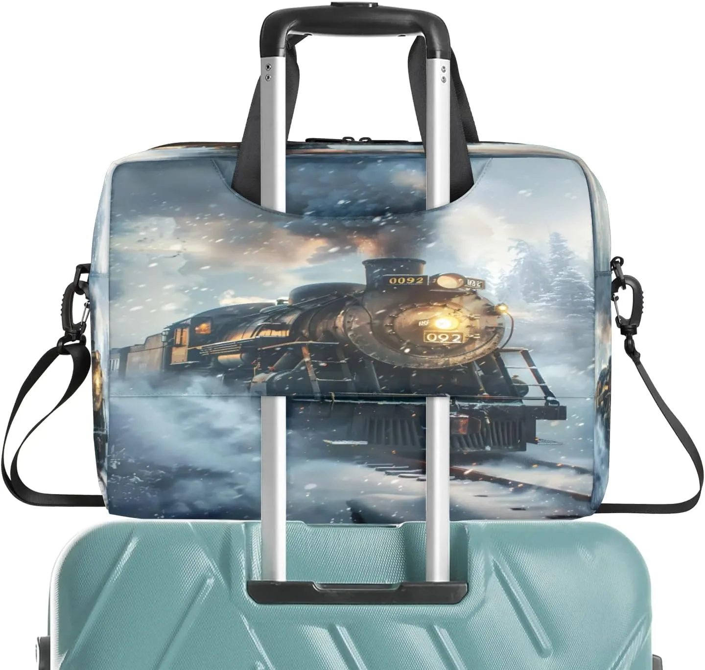 Laptop Shoulder Bag Compatible with Handle, Messenger Shoulder Case for Laptop or Tablet, Laptop Carrying Case