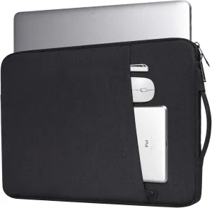 Laptop Sleeve 14 Inch, 14 Inch Laptop Case for Dell Latitude/Inspiron, HP AUSU Lenovo Chromebook/Stream/ASUS Vivobook/Lenovo IdeaPad Computer Sleeve Bag, Black