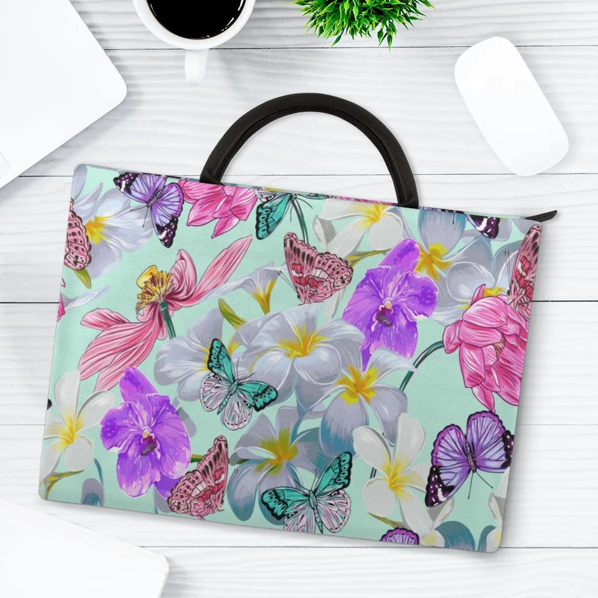 Laptop Sleeve Case for Women Men Laptop Bag Durable Travel Computer Carrying Bag with Handle Accessories Bags