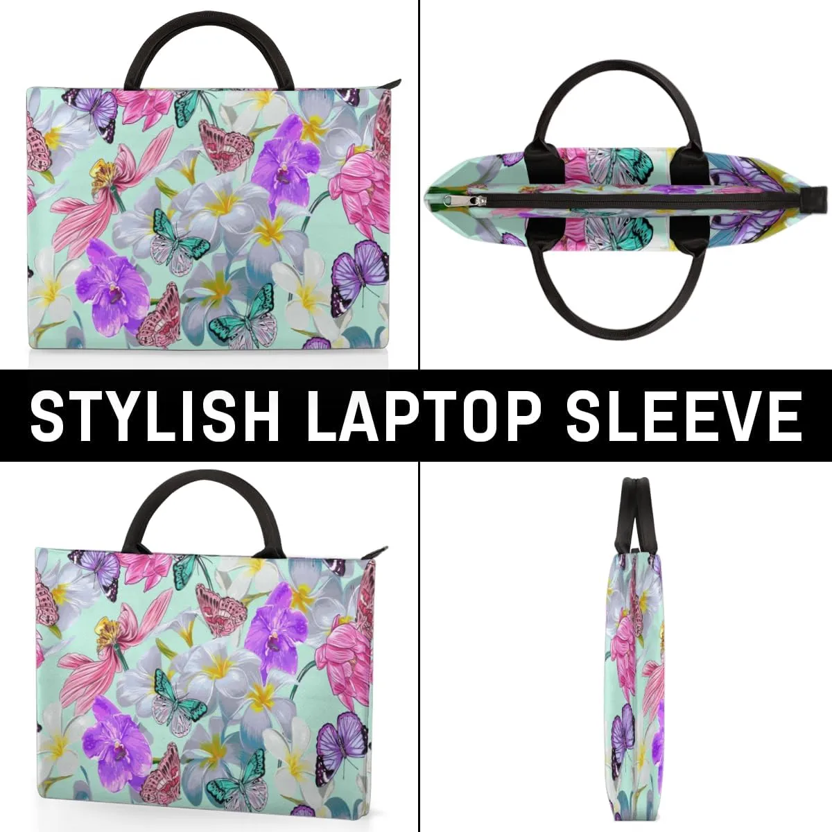 Laptop Sleeve Case for Women Men Laptop Bag Durable Travel Computer Carrying Bag with Handle Accessories Bags