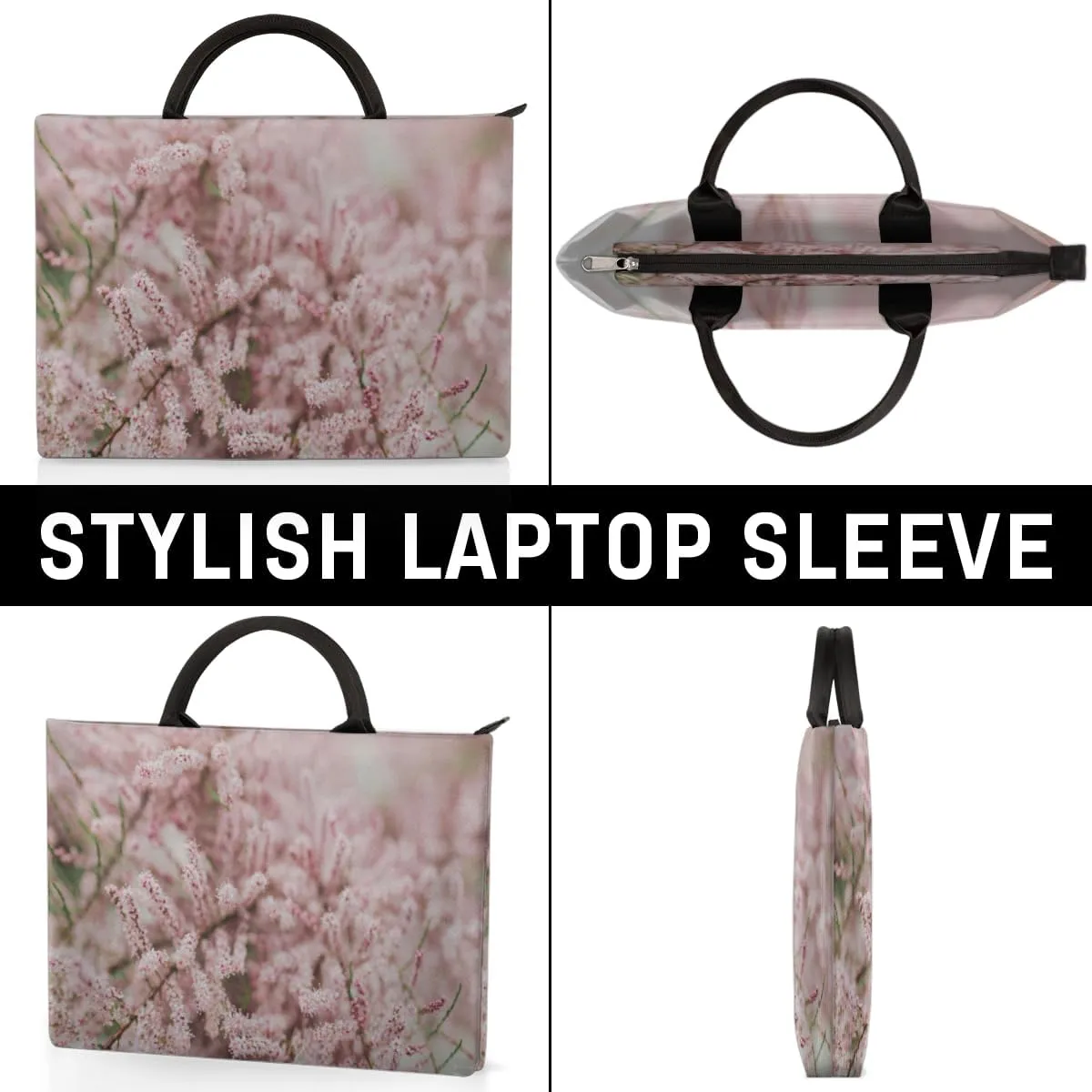 Laptop Sleeve Case for Women Men Laptop Bag Durable Travel Computer Carrying Bag with Handle Accessories Bags