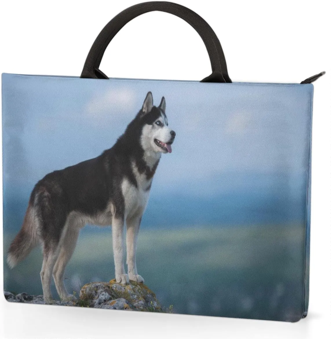 Laptop Sleeve Case for Women Men Laptop Bag Durable Travel Computer Carrying Bag with Handle Accessories Bags