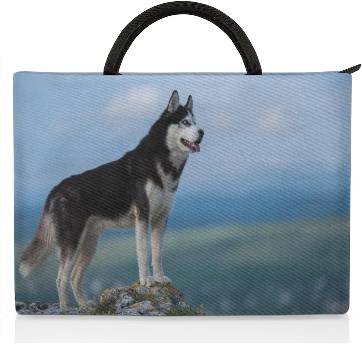 Laptop Sleeve Case for Women Men Laptop Bag Durable Travel Computer Carrying Bag with Handle Accessories Bags