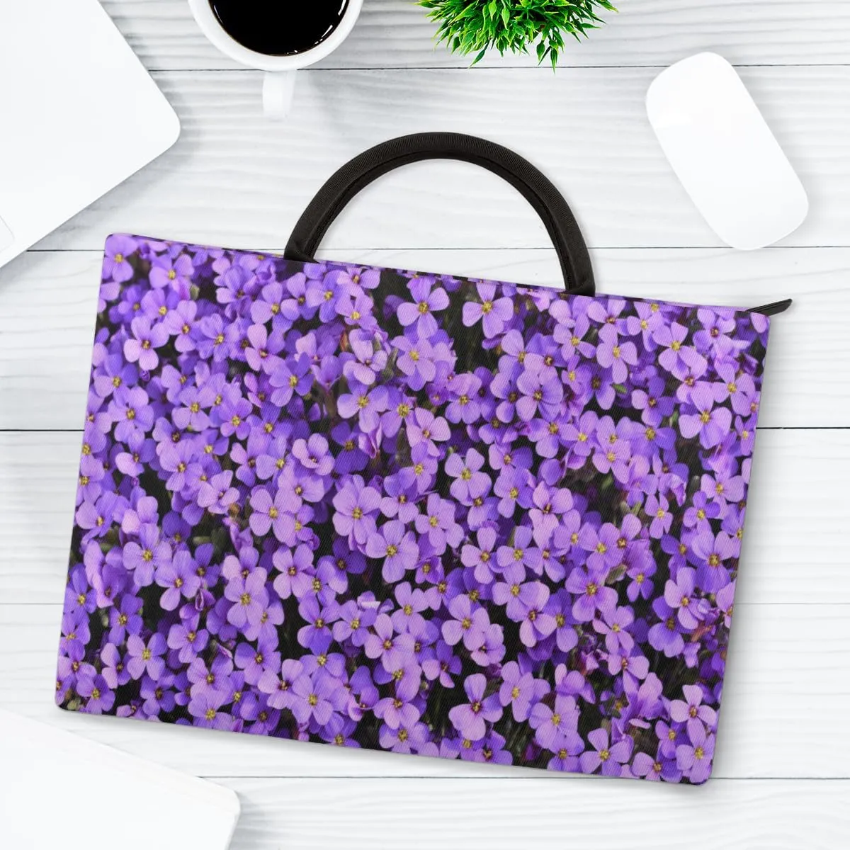 Laptop Sleeve Case for Women Men Laptop Bag Durable Travel Computer Carrying Bag with Handle Accessories Bags