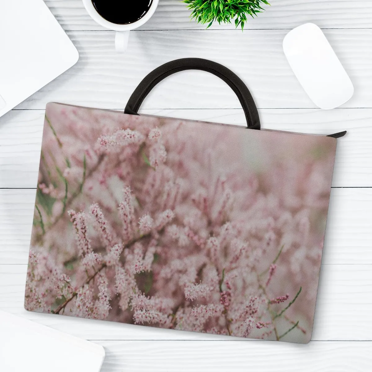 Laptop Sleeve Case for Women Men Laptop Bag Durable Travel Computer Carrying Bag with Handle Accessories Bags