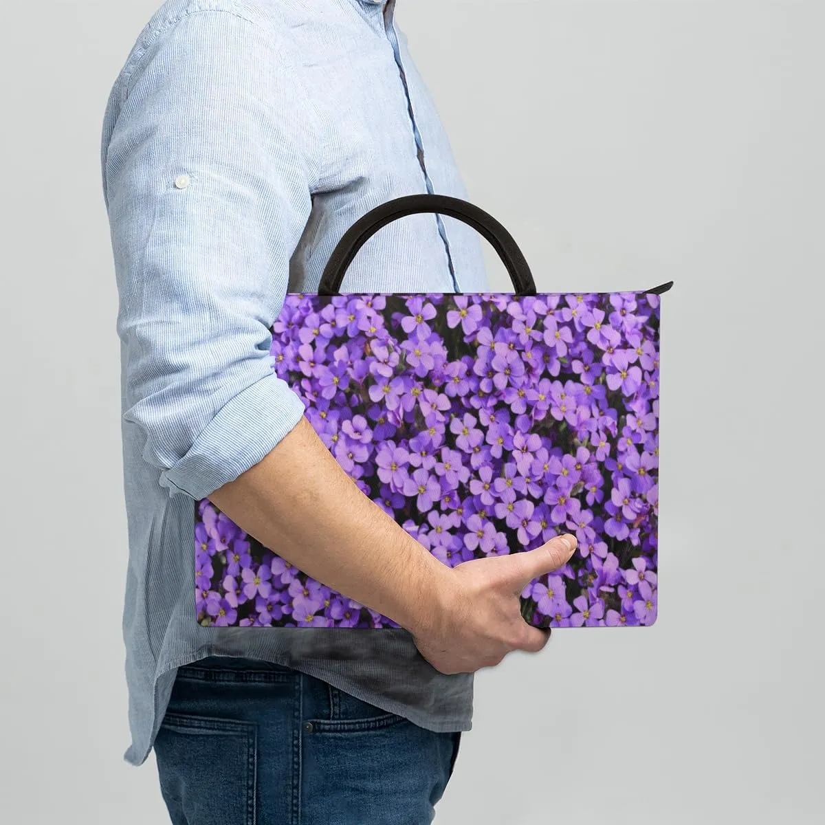 Laptop Sleeve Case for Women Men Laptop Bag Durable Travel Computer Carrying Bag with Handle Accessories Bags