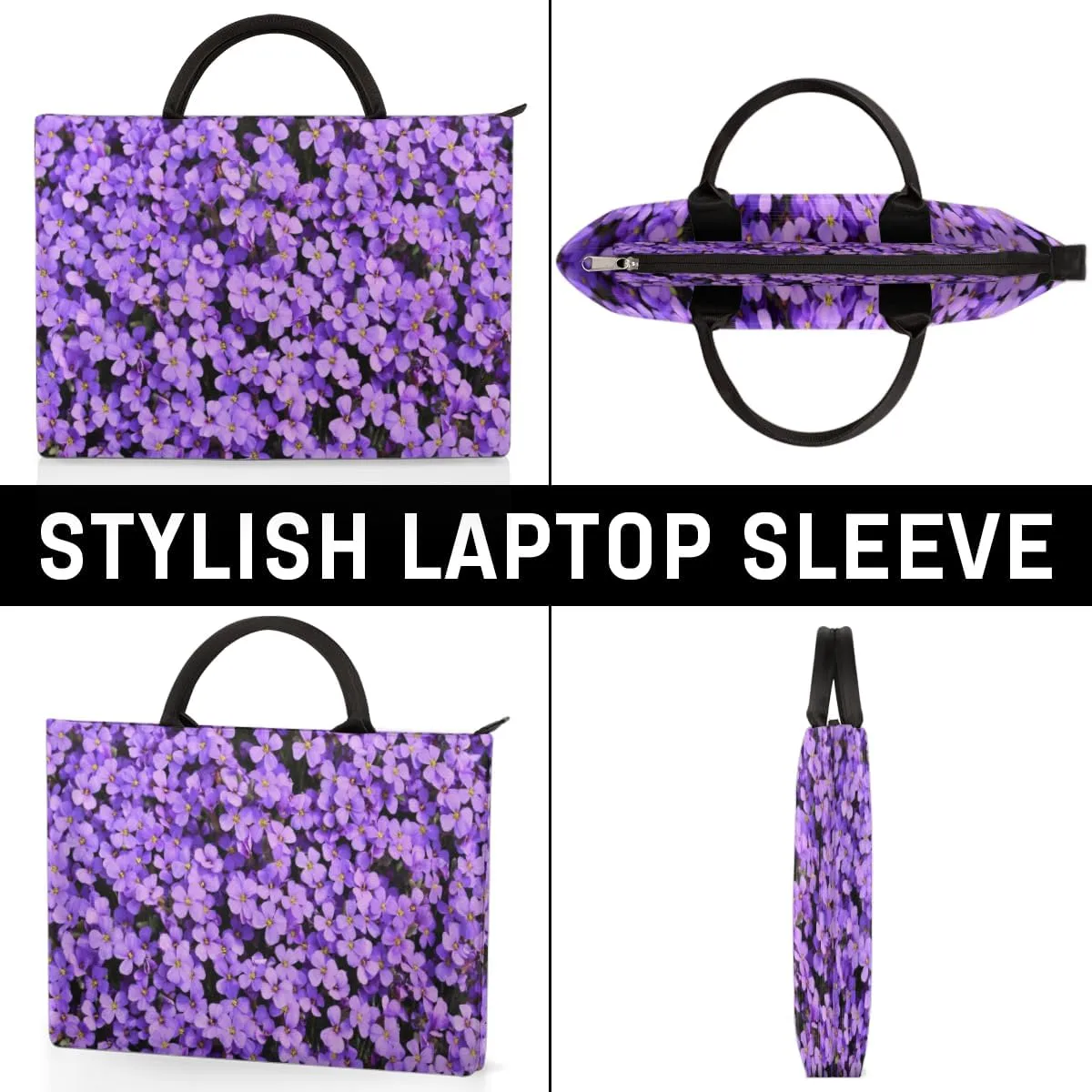 Laptop Sleeve Case for Women Men Laptop Bag Durable Travel Computer Carrying Bag with Handle Accessories Bags