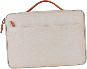 Laptop Tote Bag for Women Khaki Laptop Carrying Bag Travel Computer Bag Laptop Protective Sleeve Case