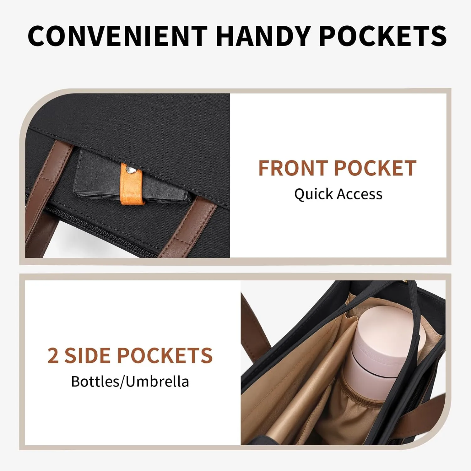 Laptop Tote Bag Laptop Messenger Shoulder Bags for Women