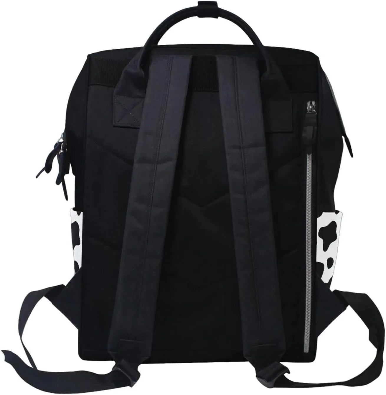 Large Capacity Baby Diaper Bag Cow Print Durable Multi Function Travel Backpack