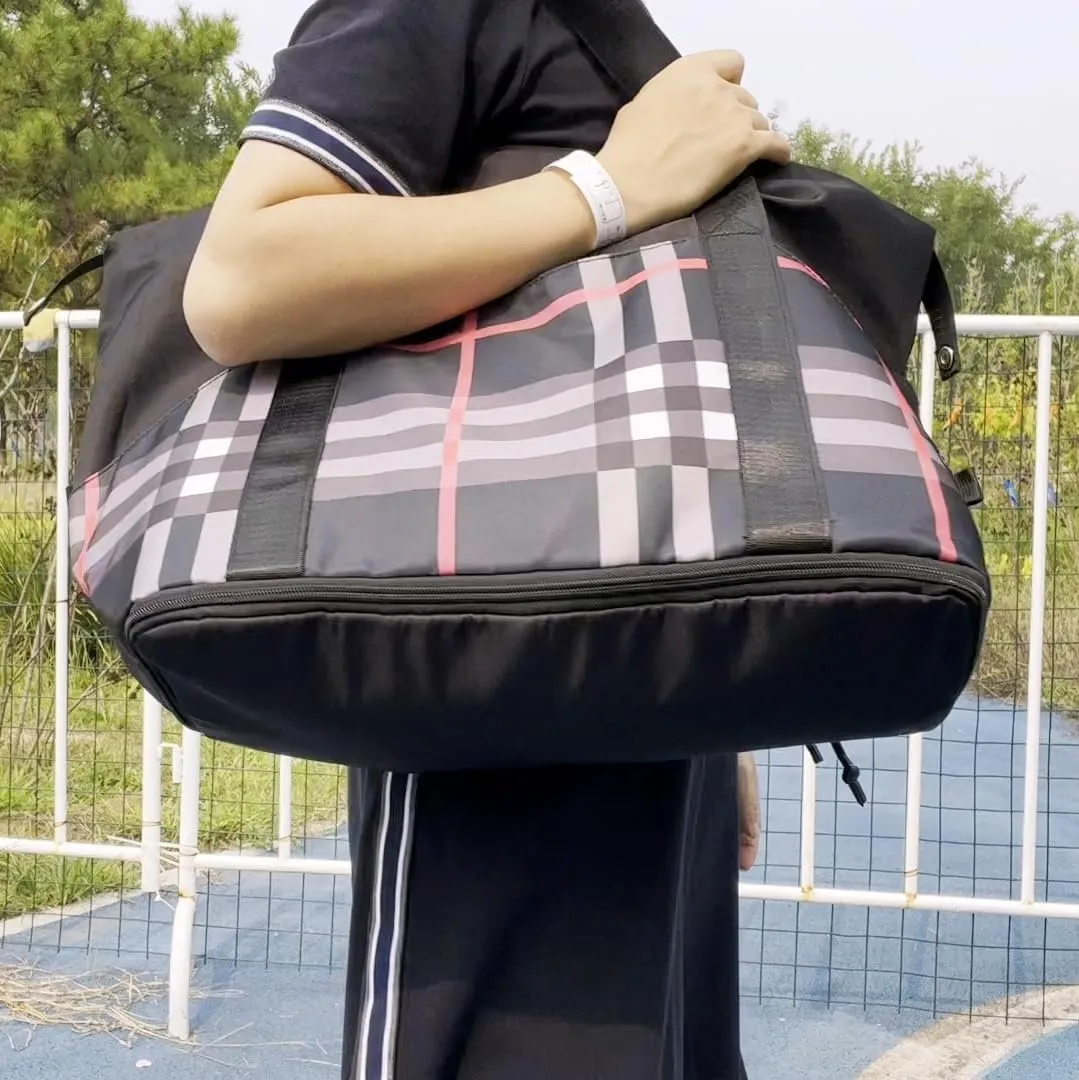 Large-Capacity Travel Bag Gym Short-Distance Business Trip Luggage Storage Expandable Dry and Wet Separation Bag