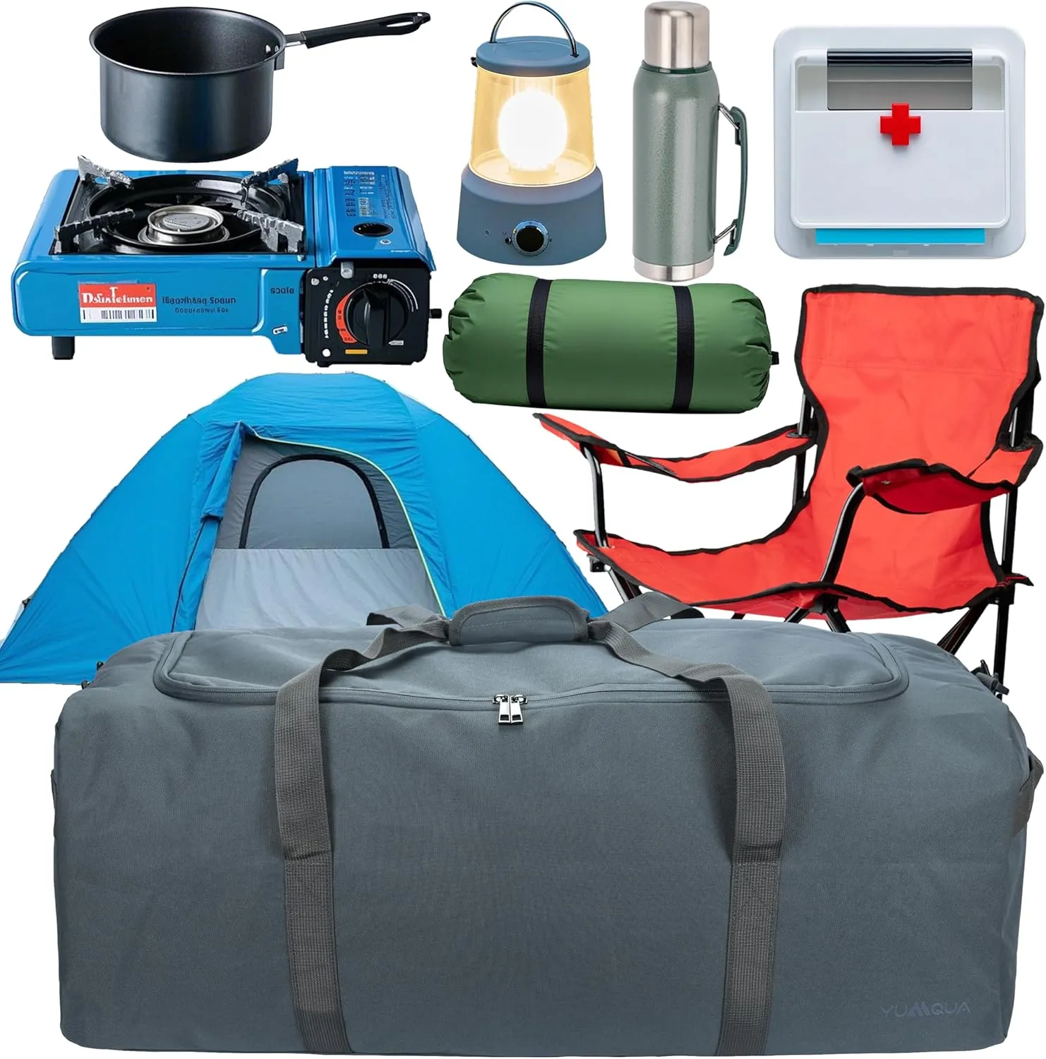 Large Duffle Bag 100L, Travel Duffel Bag for Men, Water & Tear Resistant Travel Bag, Extra Large Moving Bags Women Weekender Bag Overnight for Sports Travel Essentials, Camping Gear Storage (Gray)