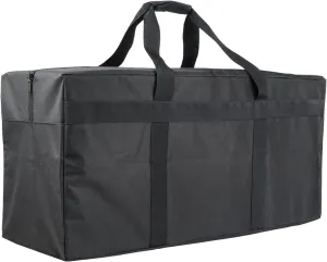 Large Duffle Bag Foldable Storage Bag Heavy Duty Sports Duffel Bag for Travel, Camping, Moving, Storage and More (100L Black)