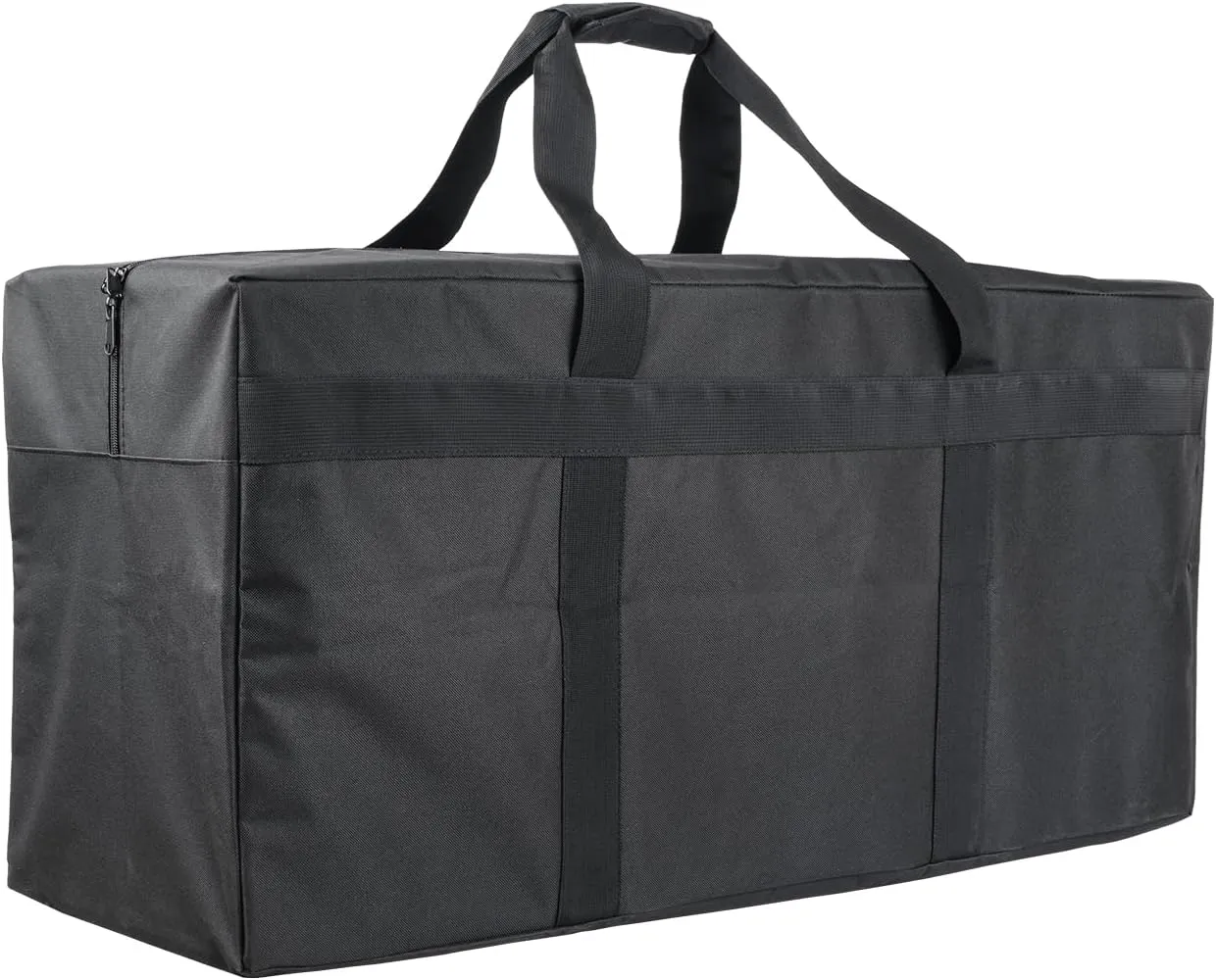 Large Duffle Bag Foldable Storage Bag Heavy Duty Sports Duffel Bag for Travel, Camping, Moving, Storage and More (100L Black)