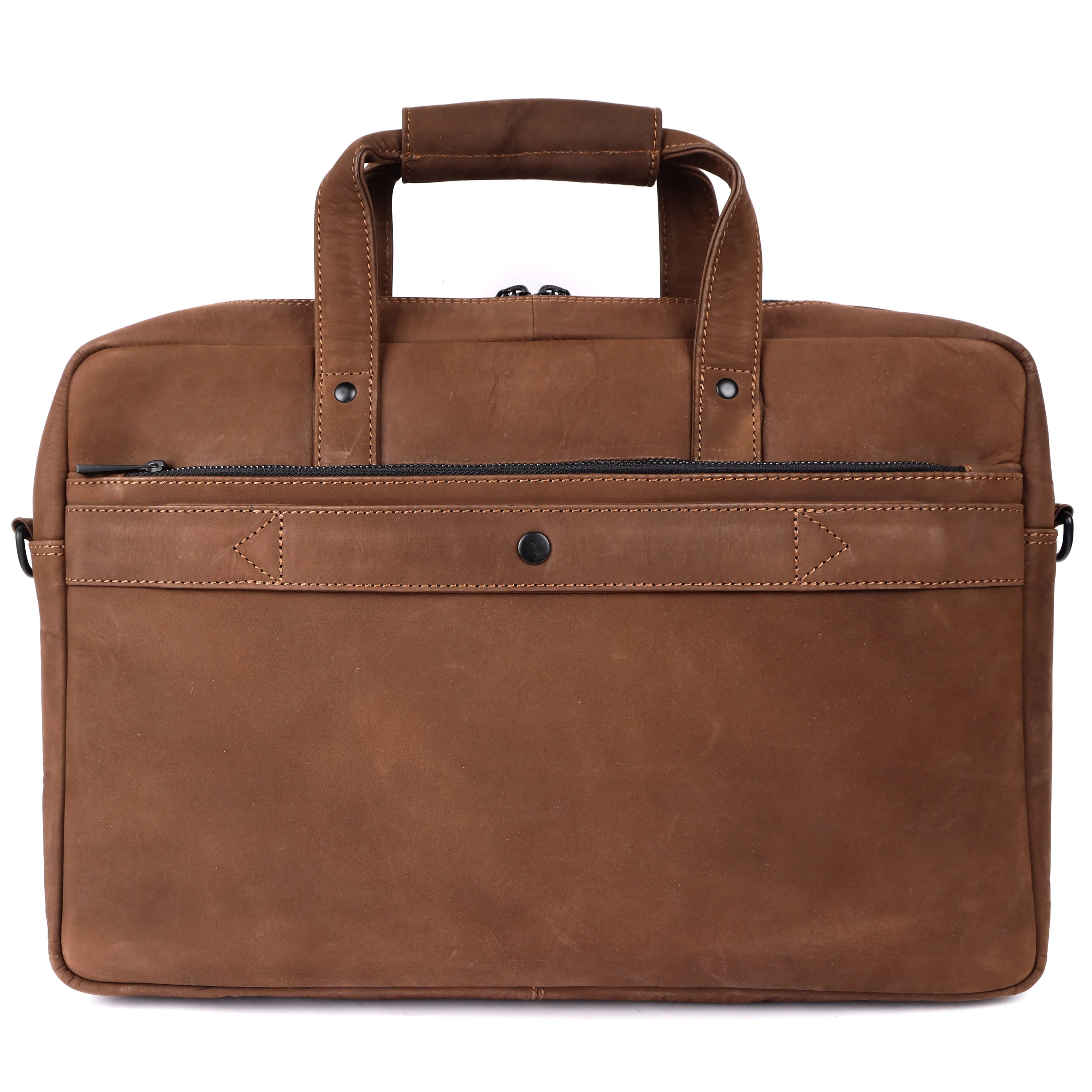 Laveri Genuine Leather Office Laptop Bag