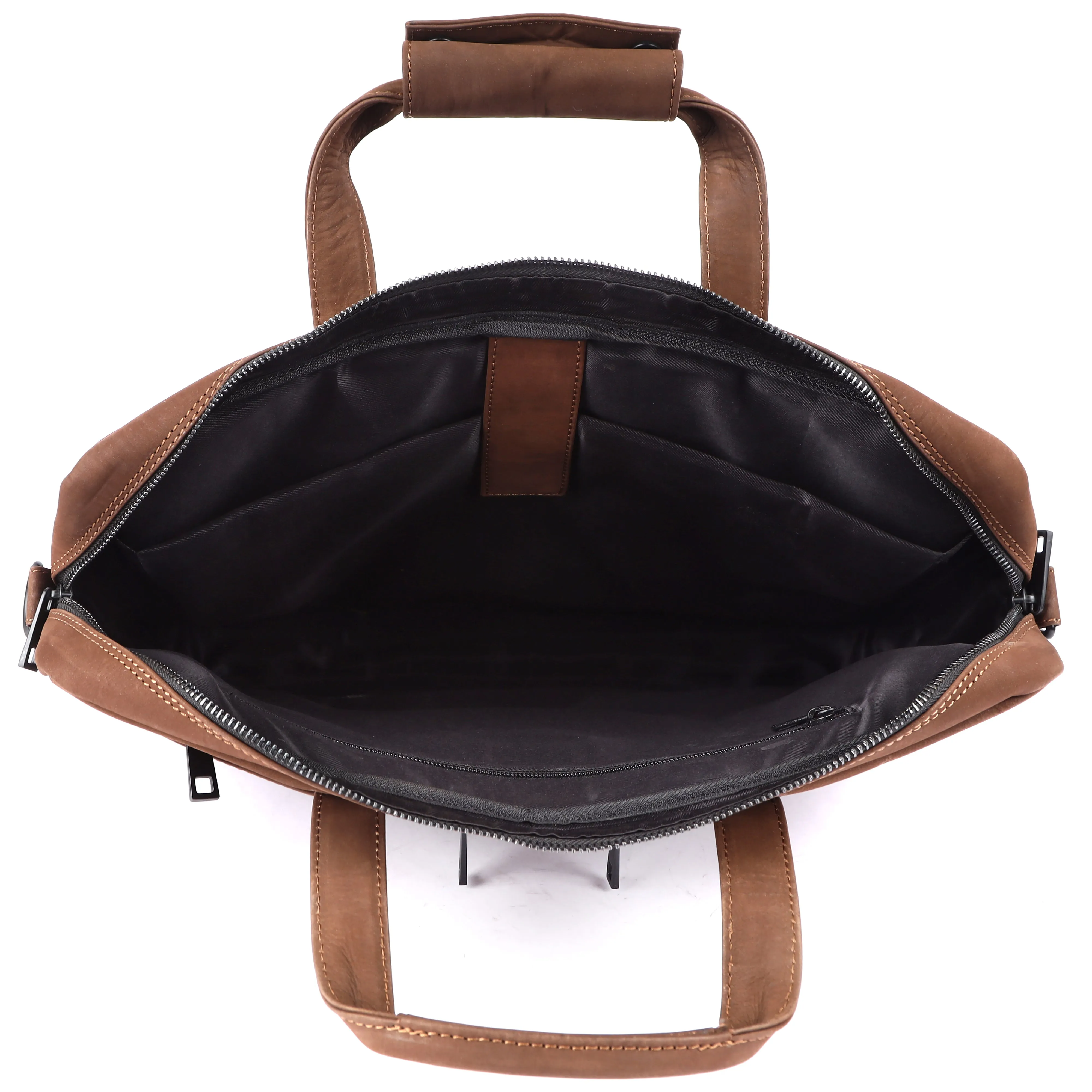 Laveri Genuine Leather Office Laptop Bag
