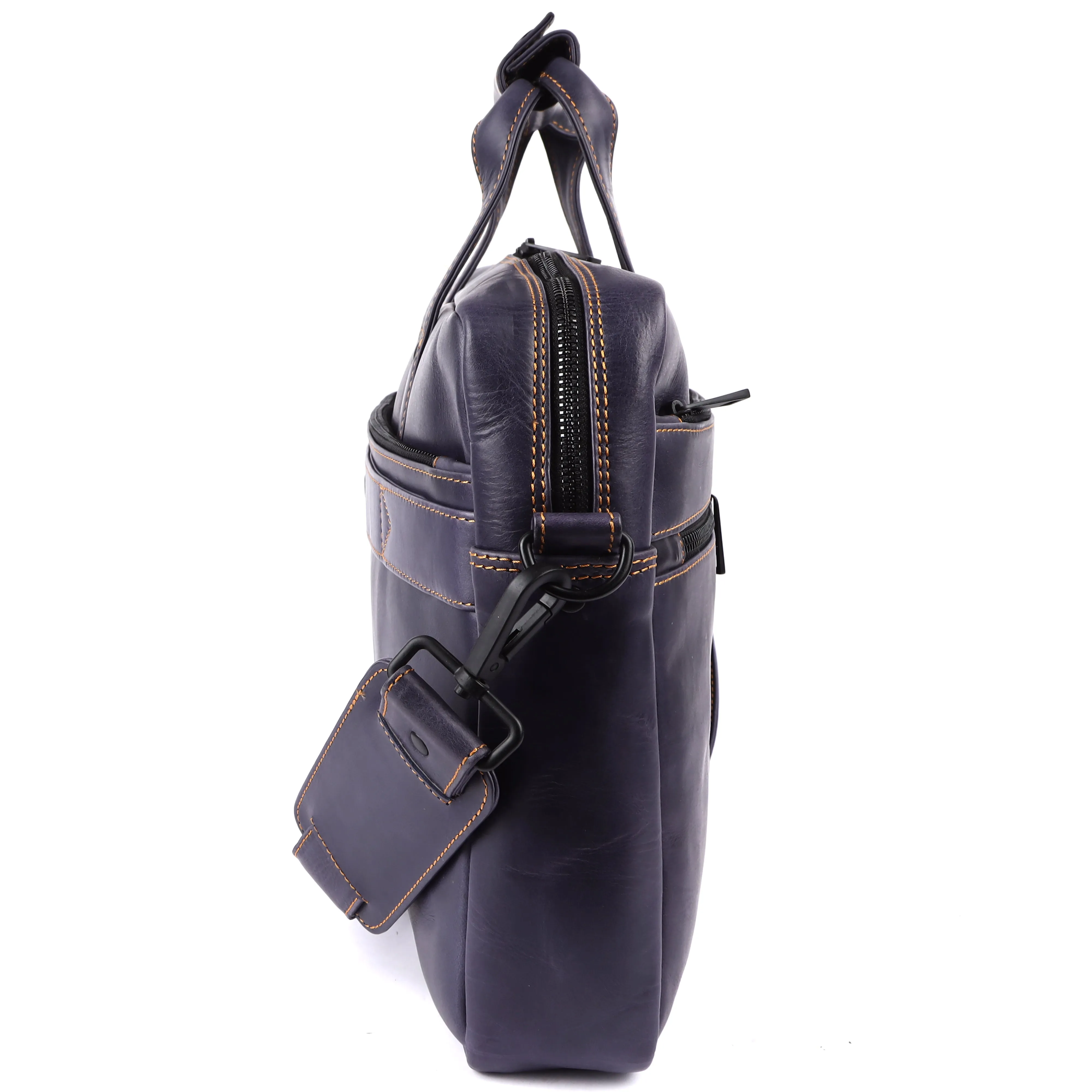 Laveri Genuine Leather Office Laptop Bag