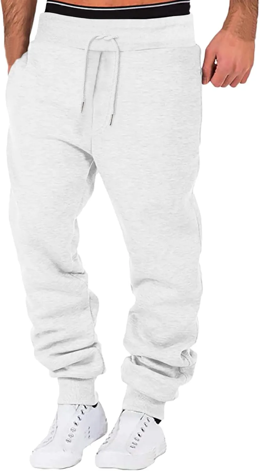 LCMTWX Cargo Pants for Men Casual Jogging Sports Elastic with Pockets Men's Men's Pants Straight Leg Joggers