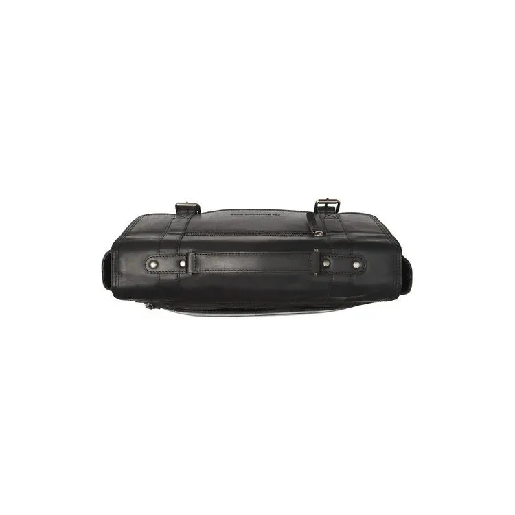 Leather Laptop Bag - The Chesterfield Brand Imperia Black