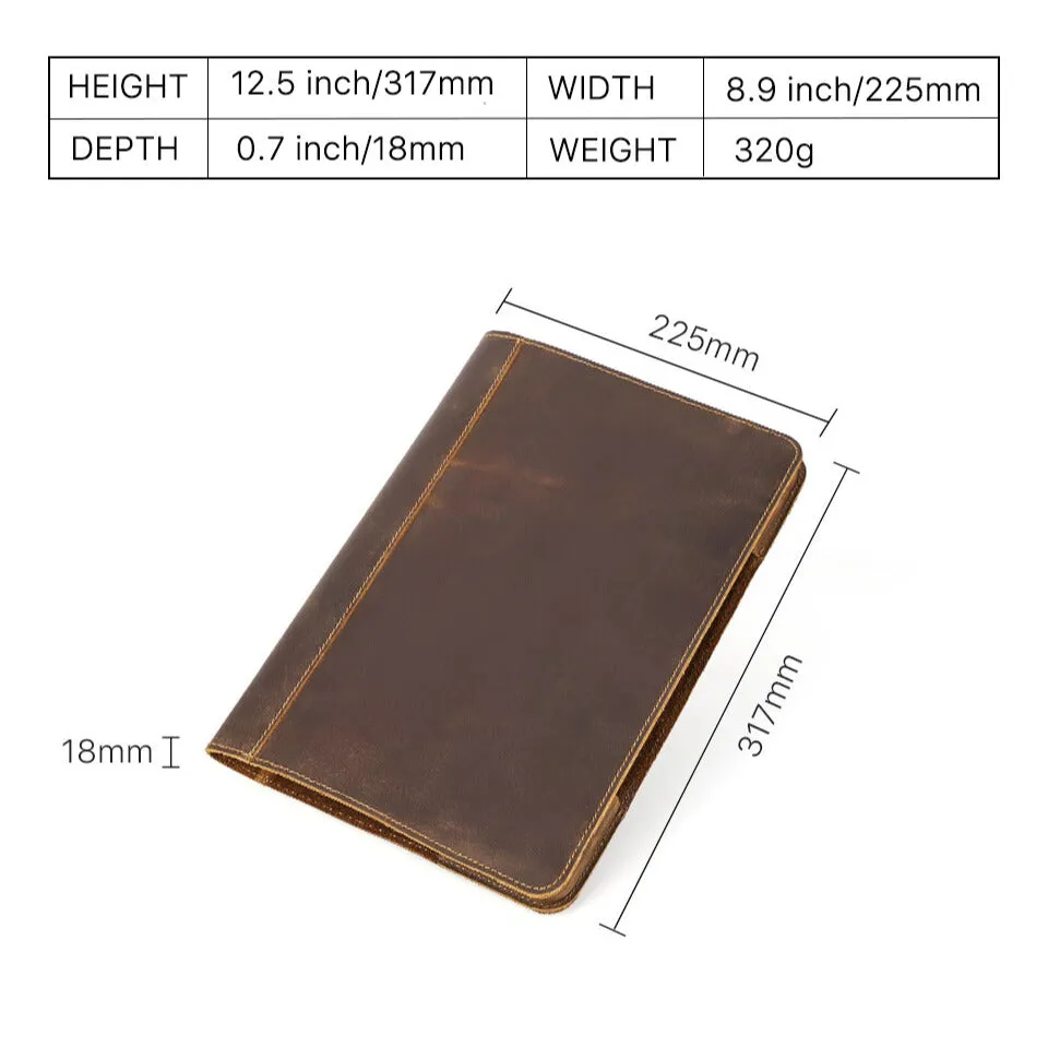 Leather Laptop Sleeve Case for 13-Inch MacBook Pro/Air