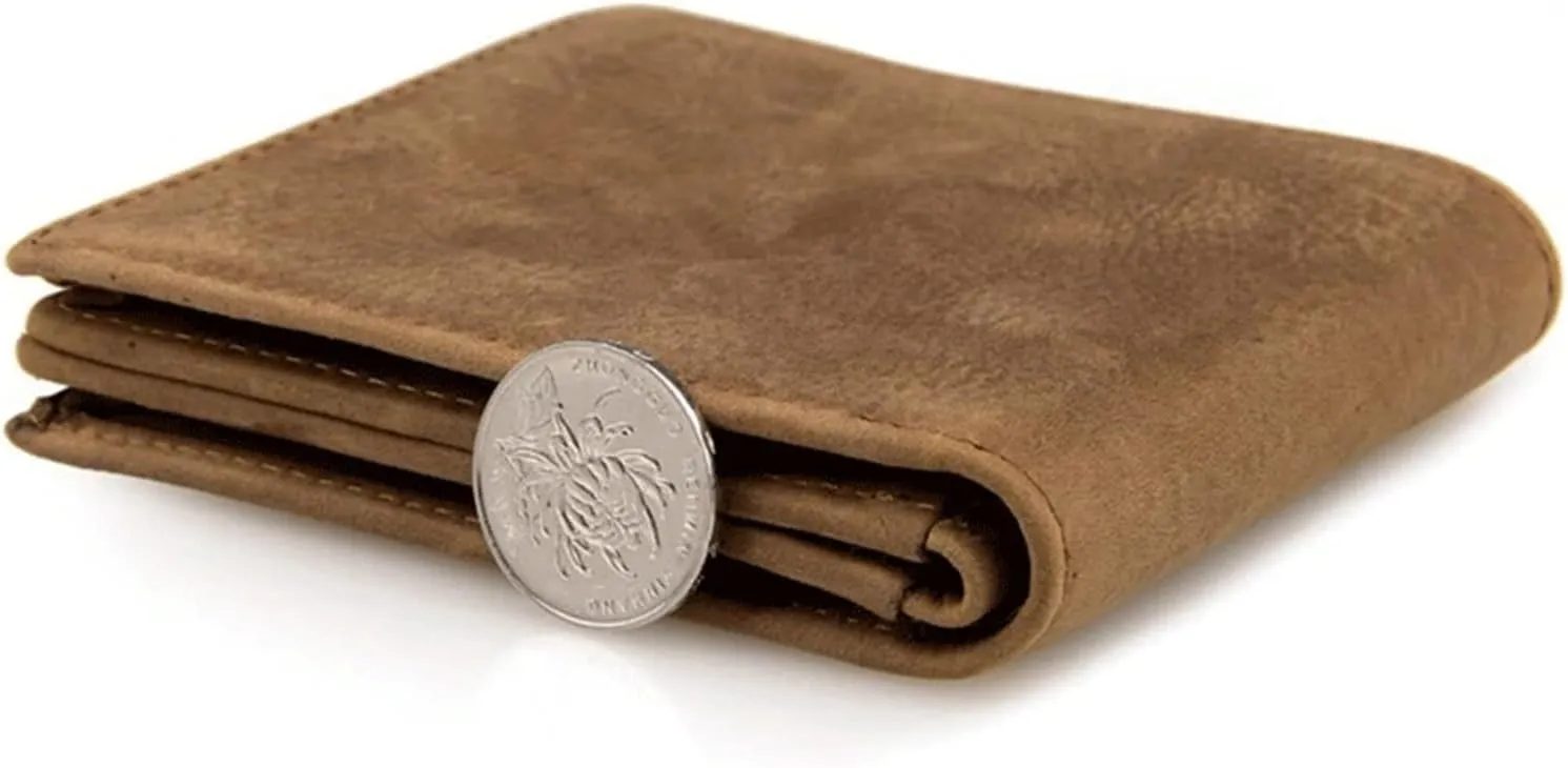 Leather men wallets short male purse,carteira masculina purse