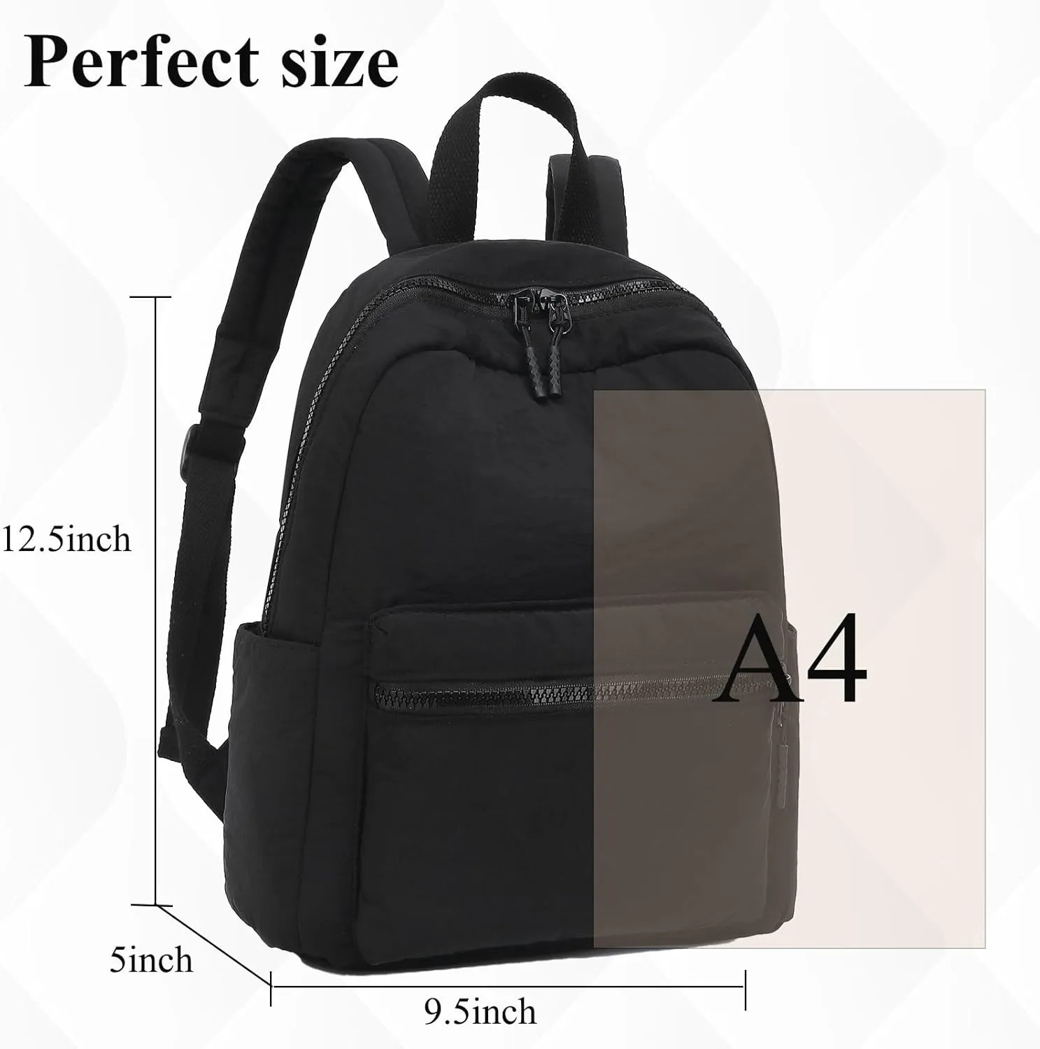 LEDAOU Mini Backpack Girls Cute Small Backpack Purse for Women Teens Kids School Travel Shoulder Purse Bag