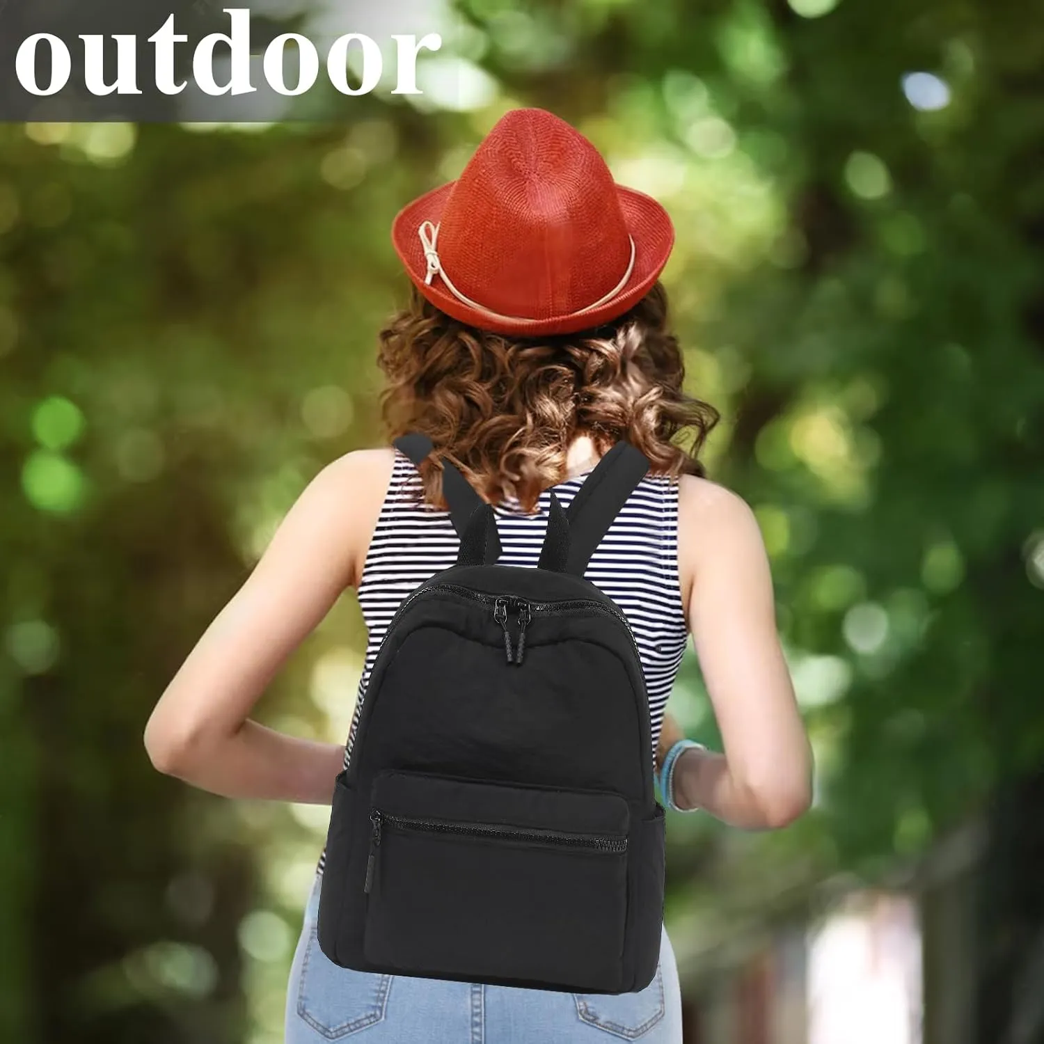 LEDAOU Mini Backpack Girls Cute Small Backpack Purse for Women Teens Kids School Travel Shoulder Purse Bag