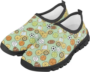 Little Big Boys Girls Soft Slip On Loafers Lightweight Casual Walking Shoes Non Slip Outdoor Sport Hiking Sneakers Size 11-15