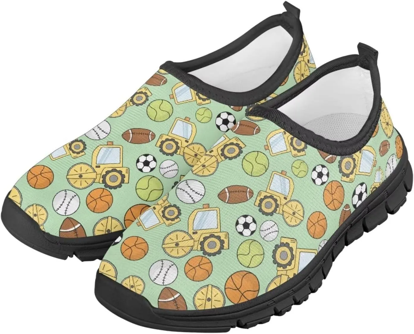 Little Big Boys Girls Soft Slip On Loafers Lightweight Casual Walking Shoes Non Slip Outdoor Sport Hiking Sneakers Size 11-15