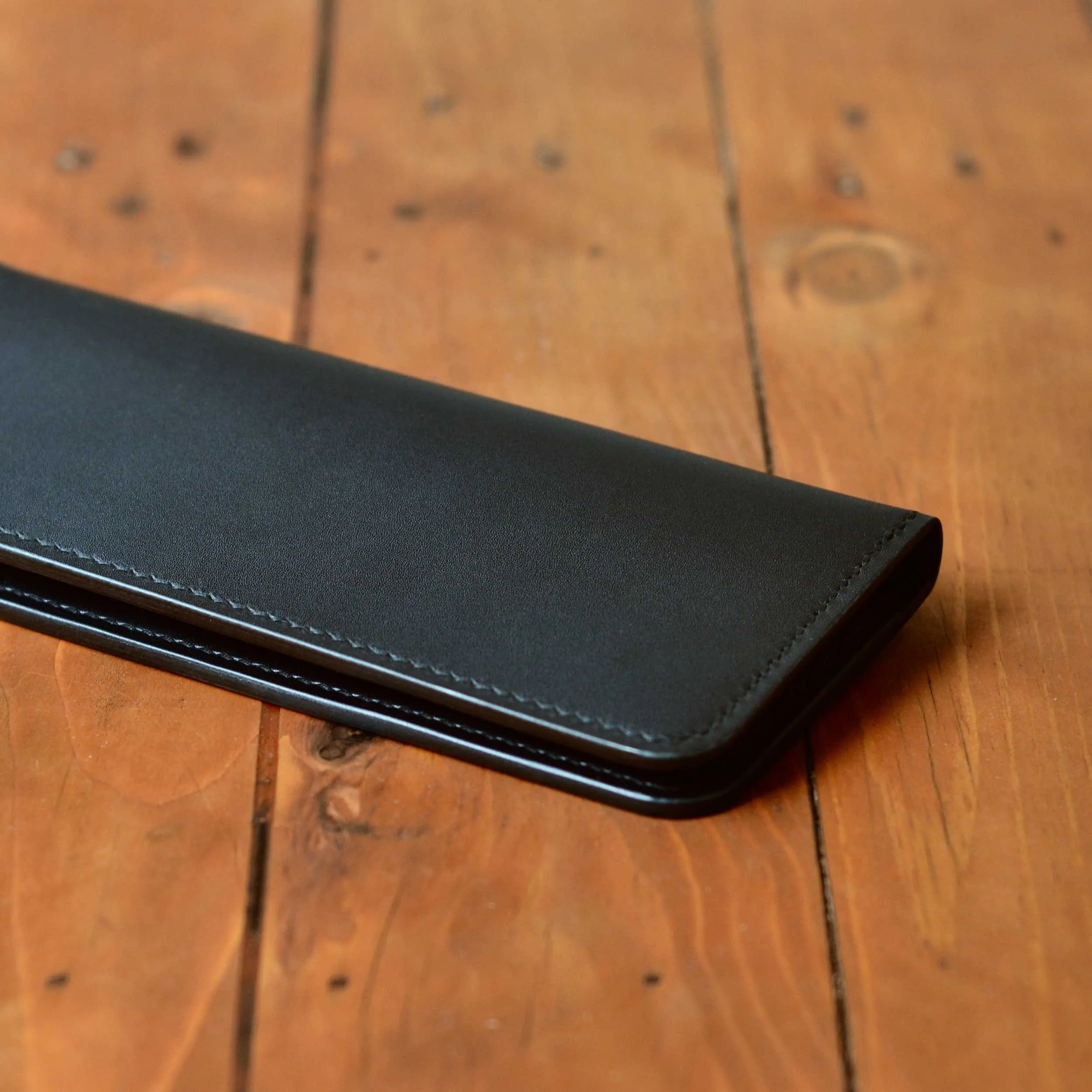 Long Bifold Wallet - Black