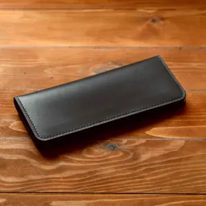 Long Bifold Wallet - Black