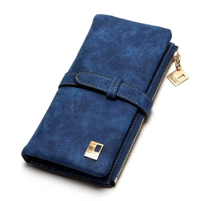 Long Design Zipper Wallet Women