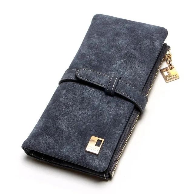 Long Design Zipper Wallet Women