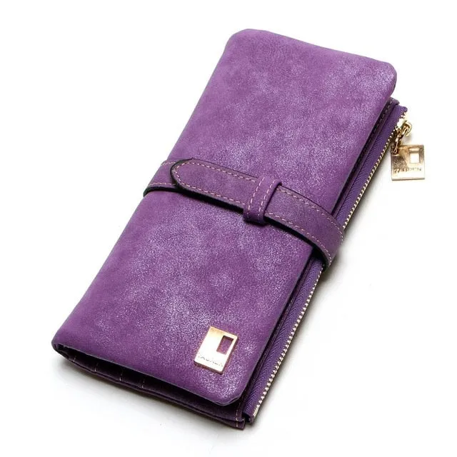 Long Design Zipper Wallet Women