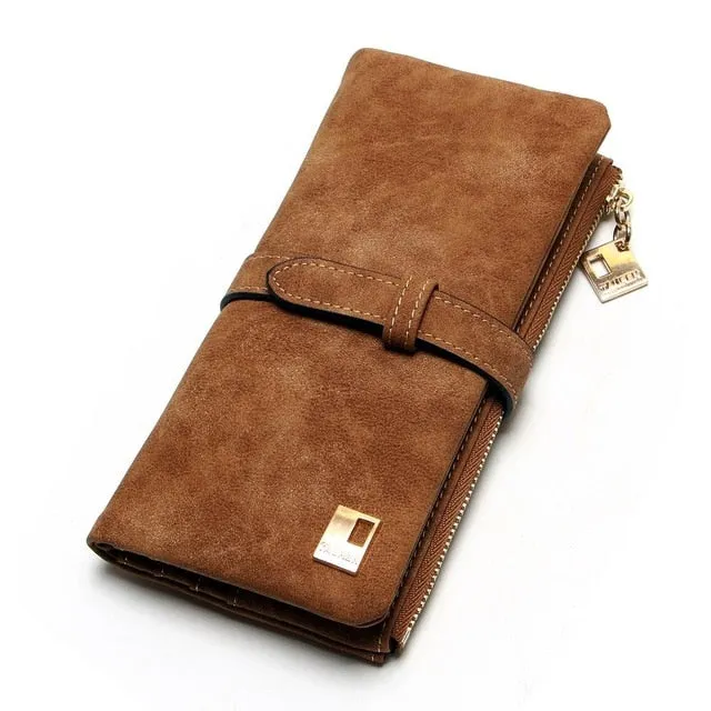 Long Design Zipper Wallet Women